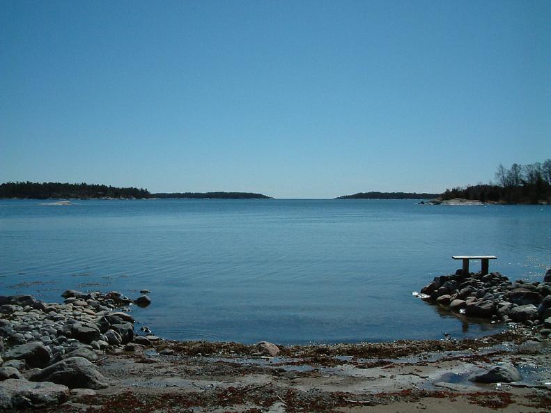 un'isola vicino a Stoccolma