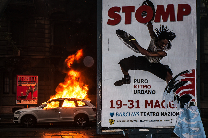 Milano,I� maggio.. il delirio..