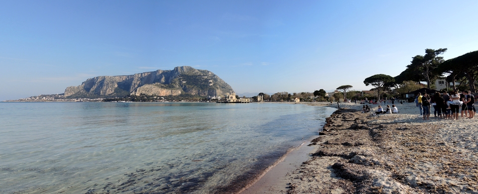 Palermo : La spiaggia di Mondello