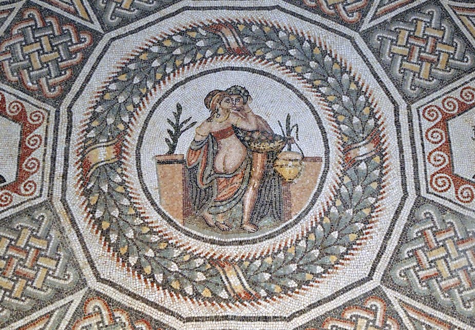 Piazza Armerina : Villa del Casale, particolare