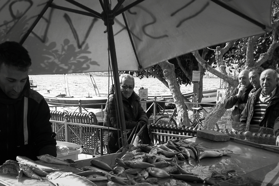 Bancarella dei pesci