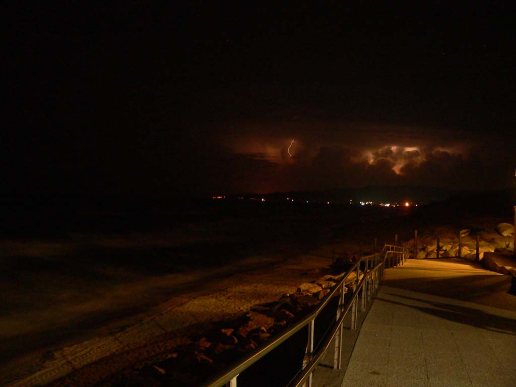 saette sul golfo dell'asinara