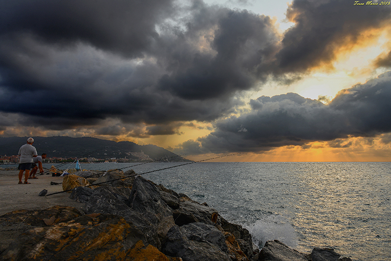 Cervo Liguria ore 6,30