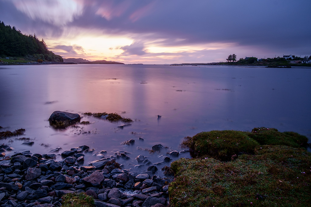 Isle of Mull, tramonto a Bunessan
