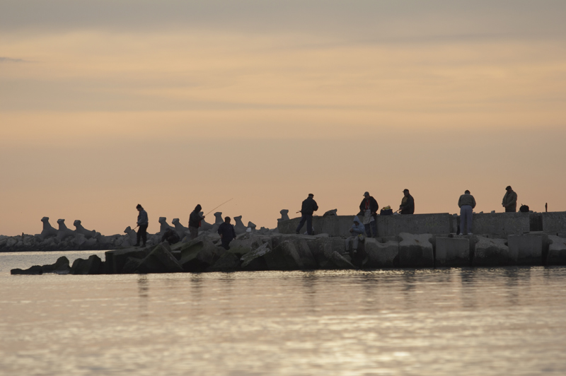 Pescatori, all'alba