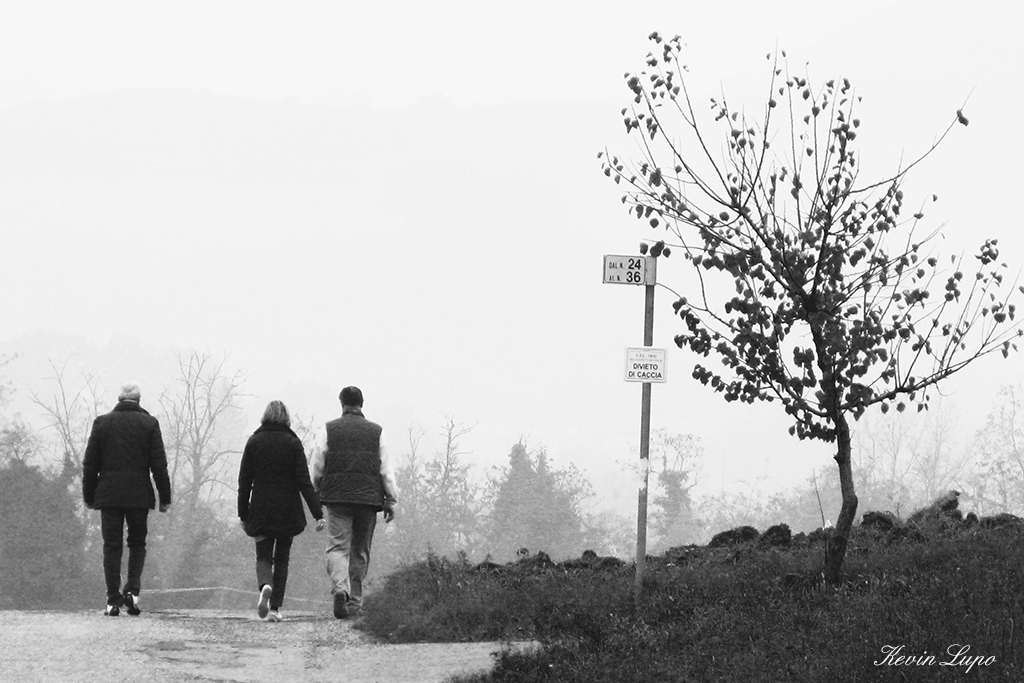 Lungo la via delle Salse di Nirano