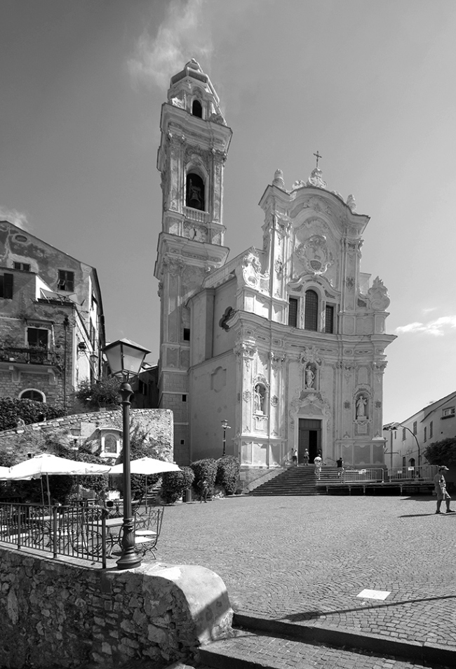 Chiesa Giovanni Battista. Cervo Liguria