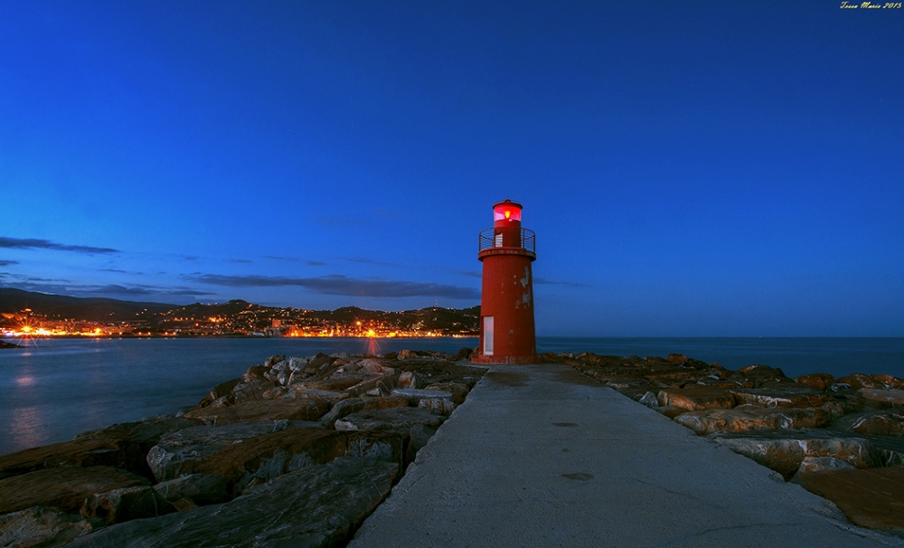 Faro di Imperia Liguria.