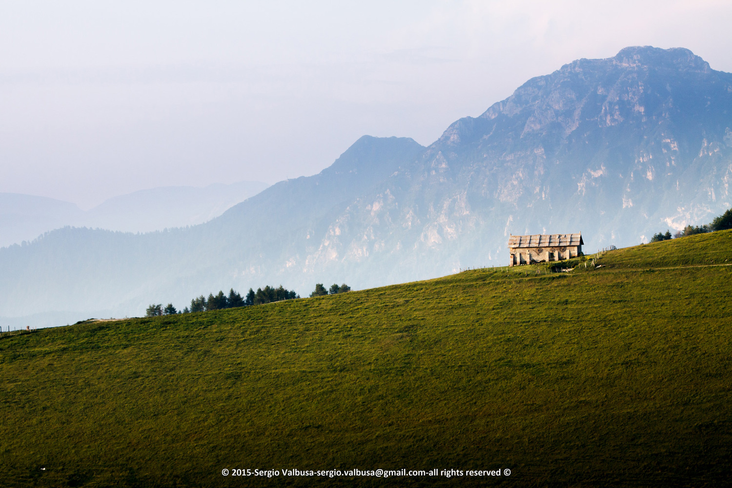 Malga nel Parco della Lessinia
