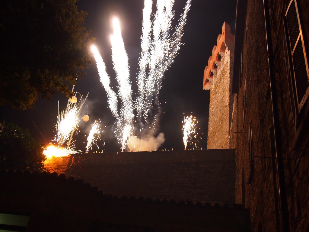 Incendio al Castello