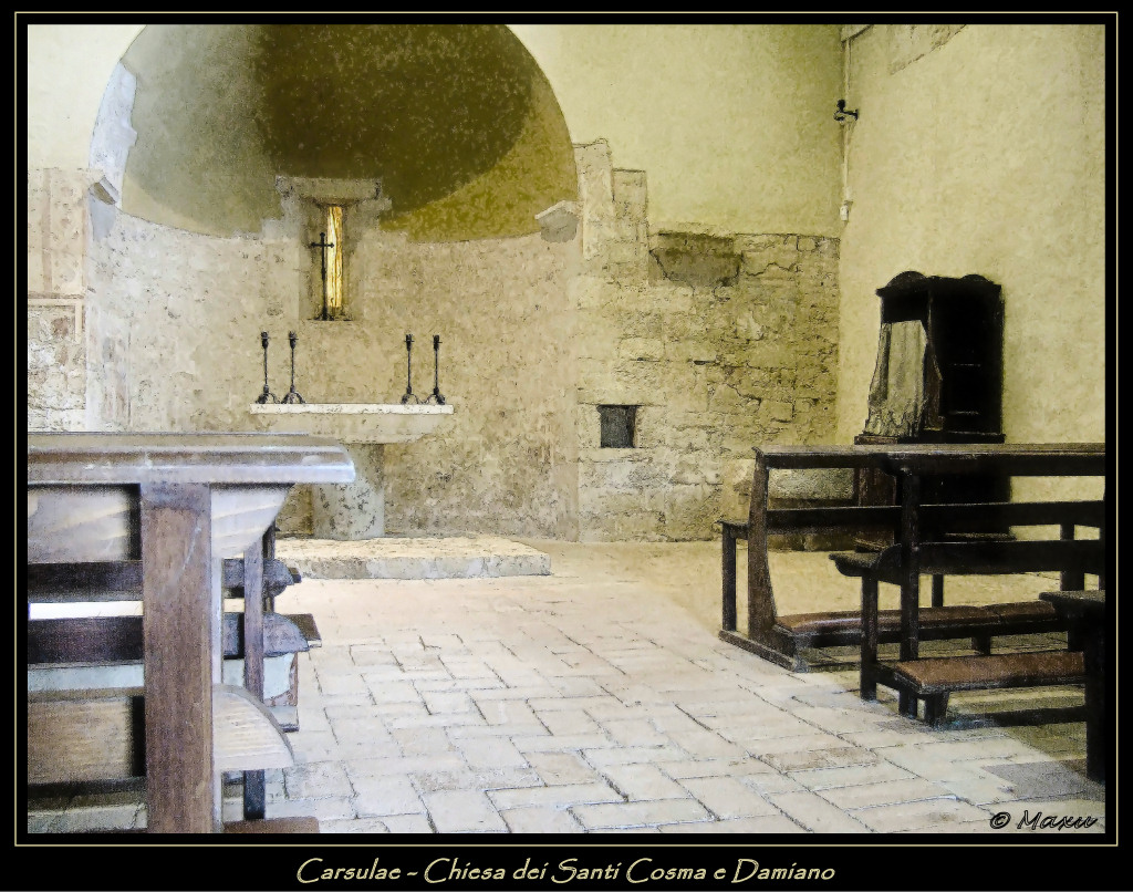 Carsulae - Chiesa -