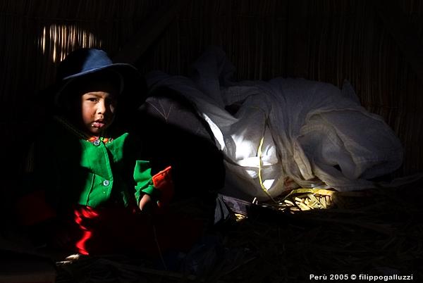 dipinto da una lama di luce....