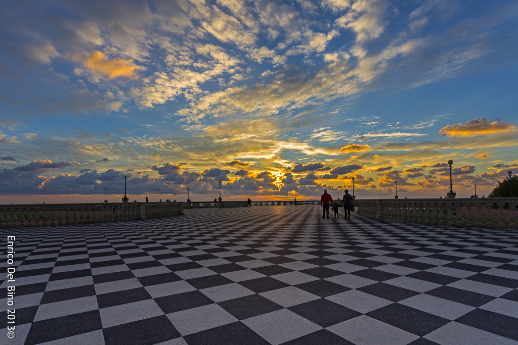 Terrazza Mascagni 2013 - passeggiata al tramonto - Amarcord
