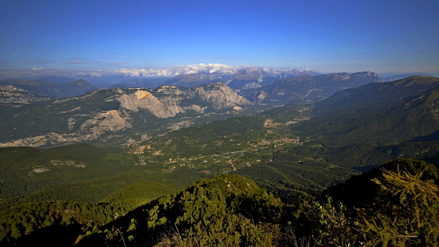 Dall'alto, ma con i piedi per terra.