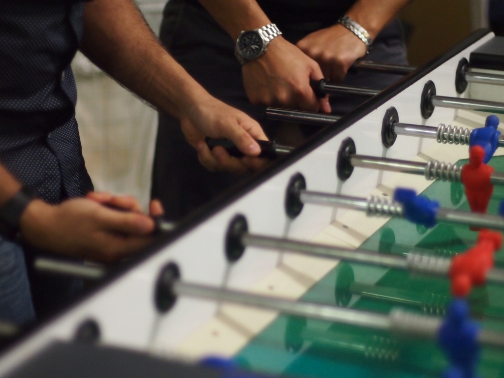 Il calcio giocato con le mani