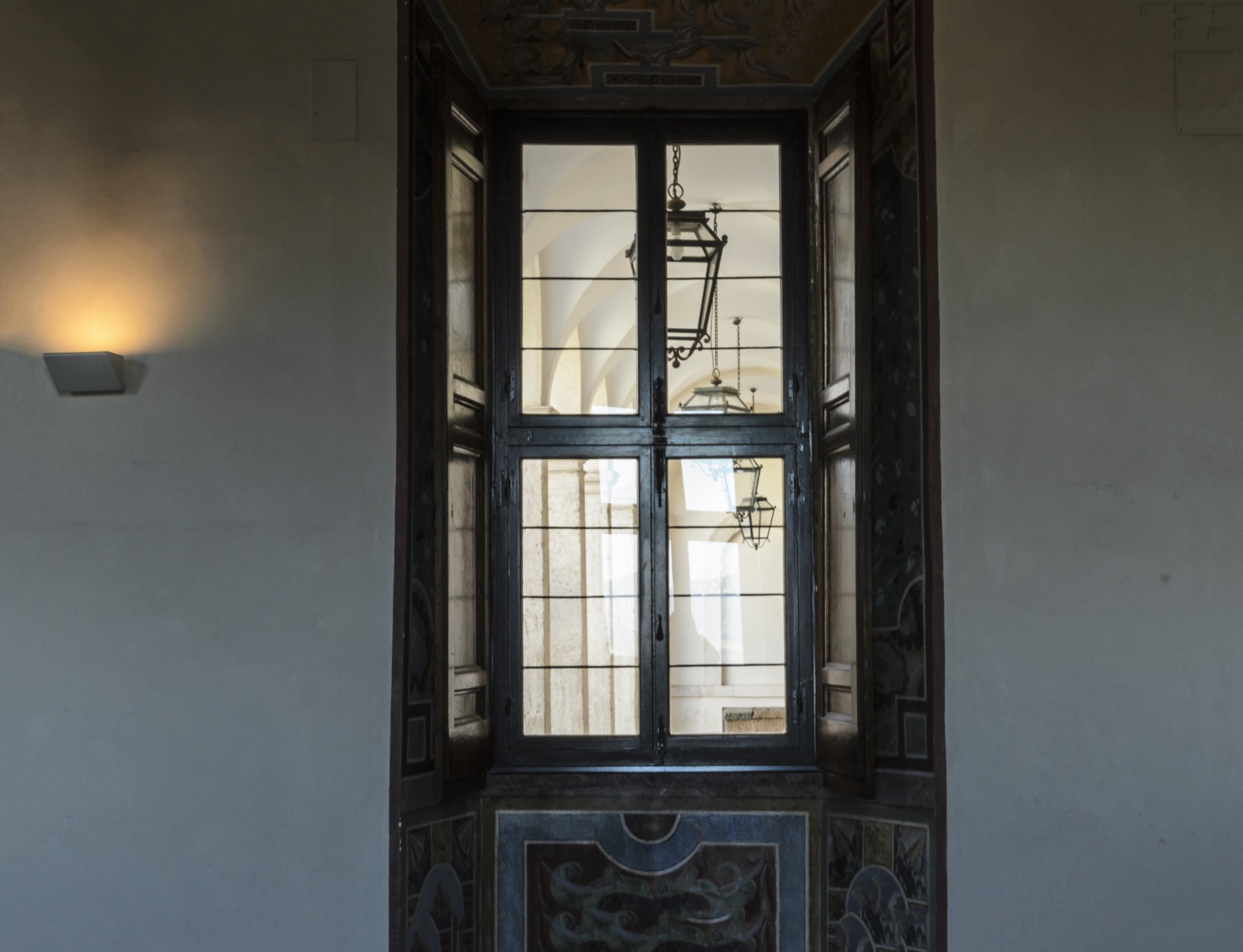 Particolare della villa d' este