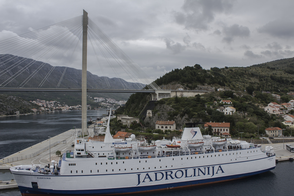 ...un angolo di porto di Dubrovnik