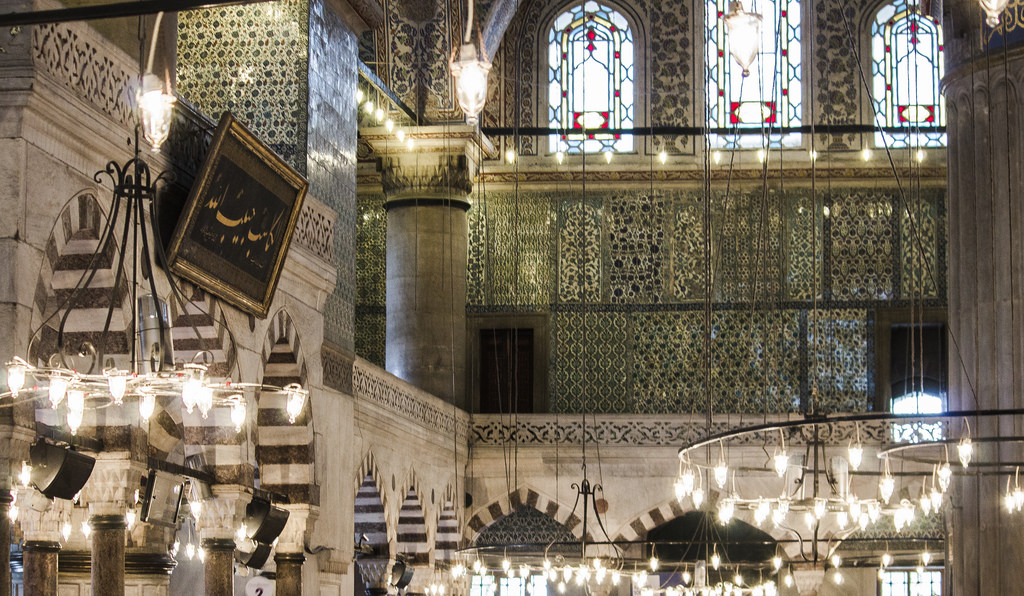 ...particolare Moschea Blu...e due