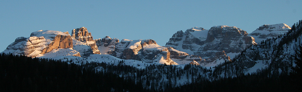 Dolomiti di Brenta -tramonto
