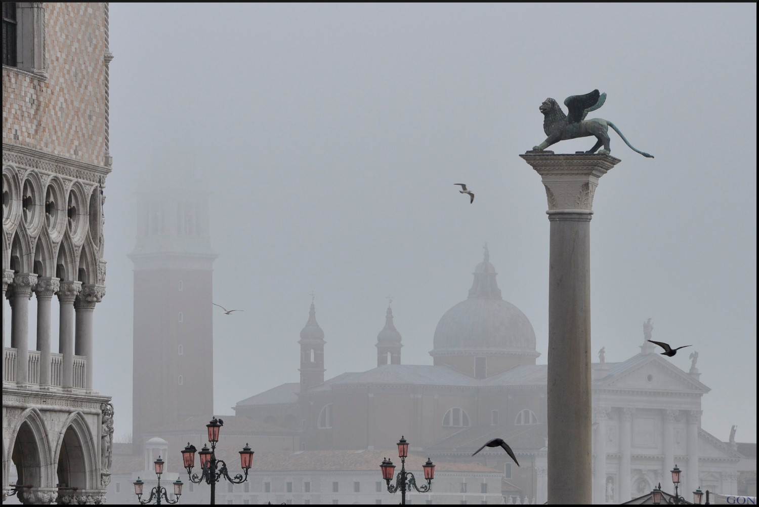 nebbia a Venezia