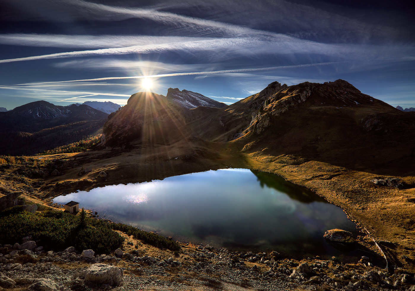 Before sunset to Valparola