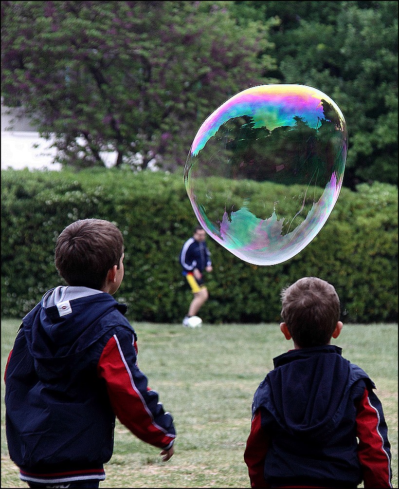 I bambini e la bolla