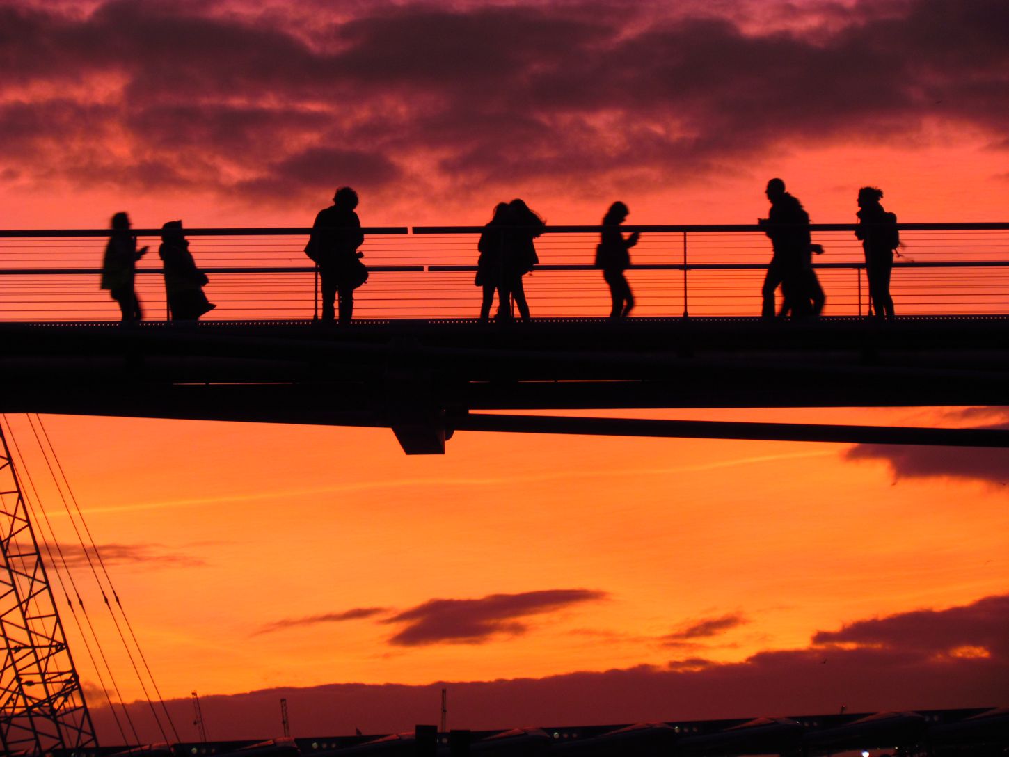 Tramonto ..... ultimi scorci di vita quotidiana