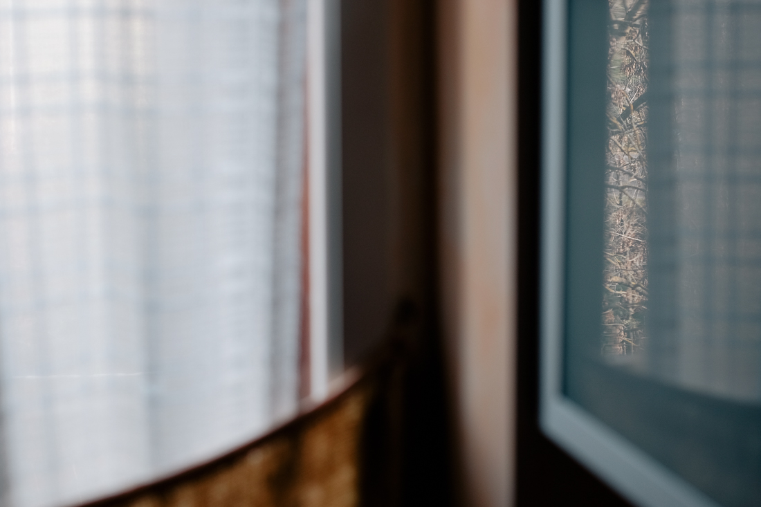 From the window