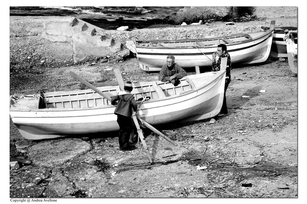 *Piccolo uomo che lavora*