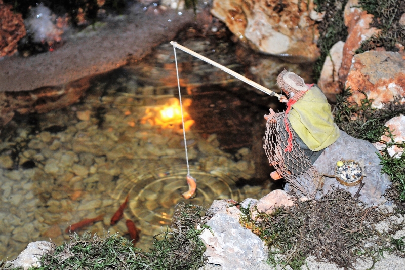 Il pescatore di pesci rossi
