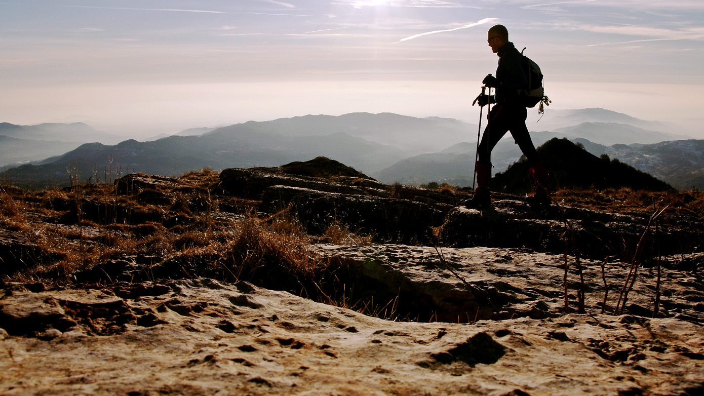 Autoscatto in Lessinia