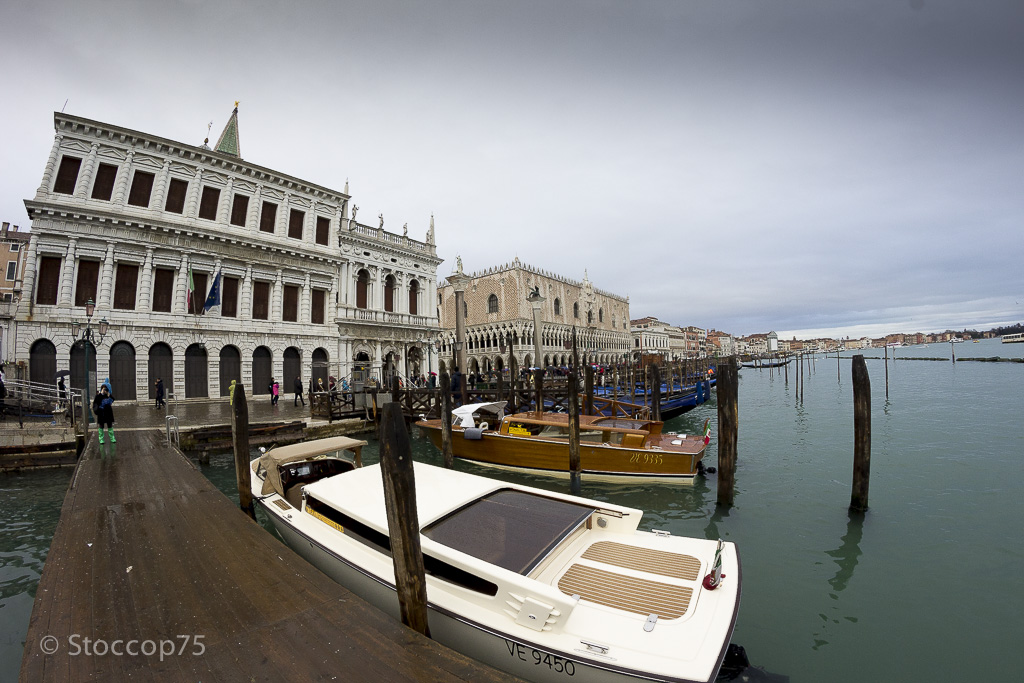 Ormeggiati in Piazza San Marco
