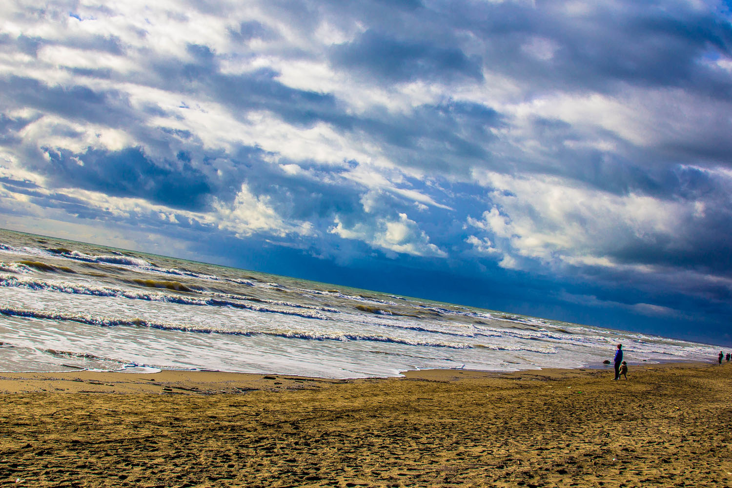Mare tempestoso di Marzo