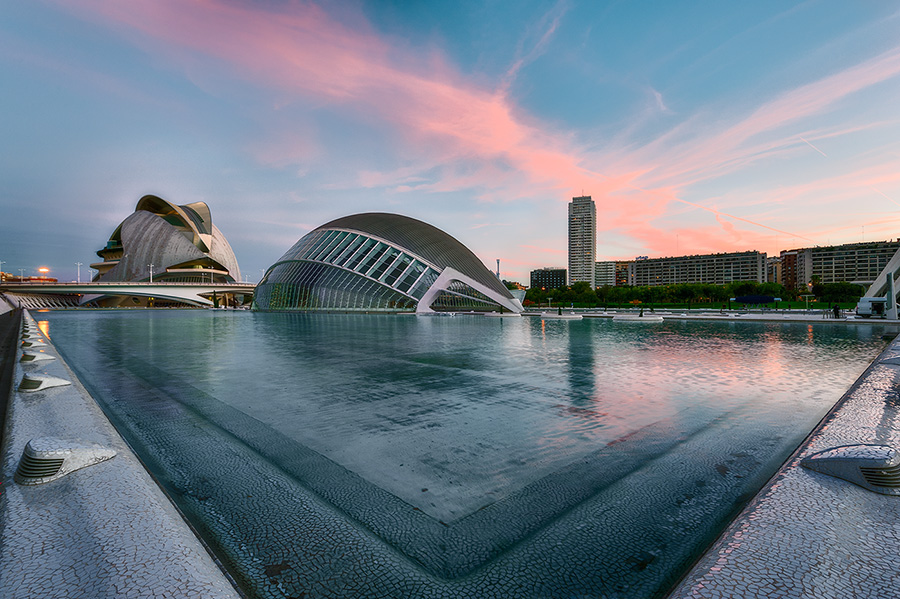 Sunrise in Valencia