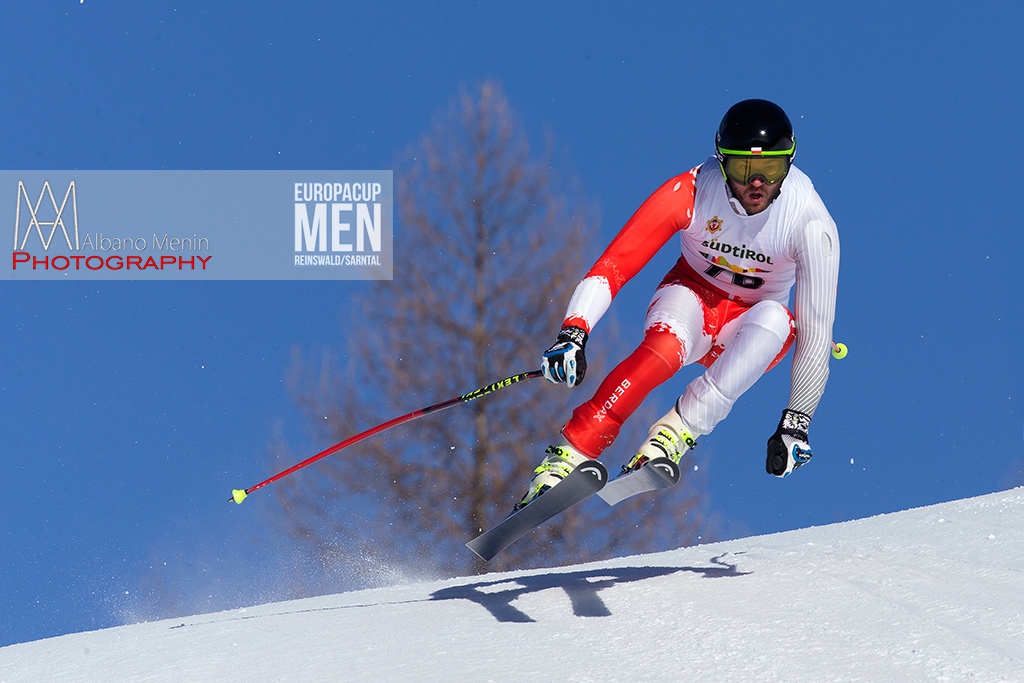 Flying down the mountain