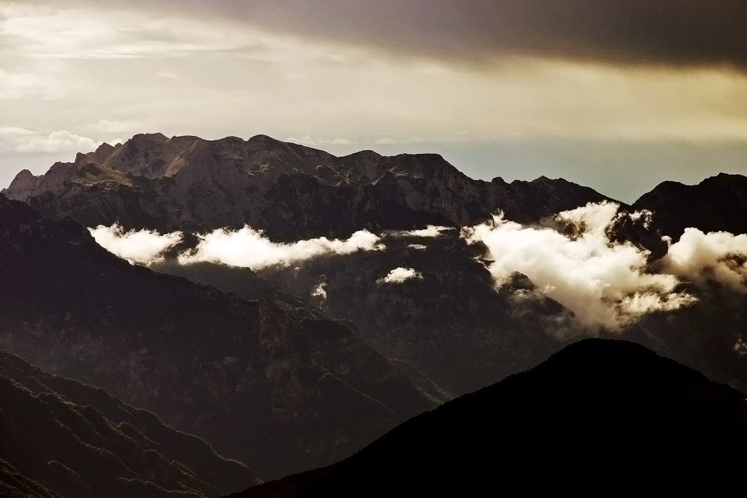 Panorama dall'Altissimo di Nago