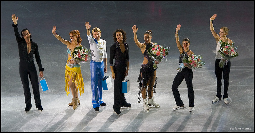 Lancia Ice Gal� 2005 - La squadra italiana per le Olimpiadi