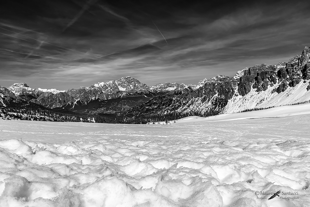 Veduta da Passo Giau