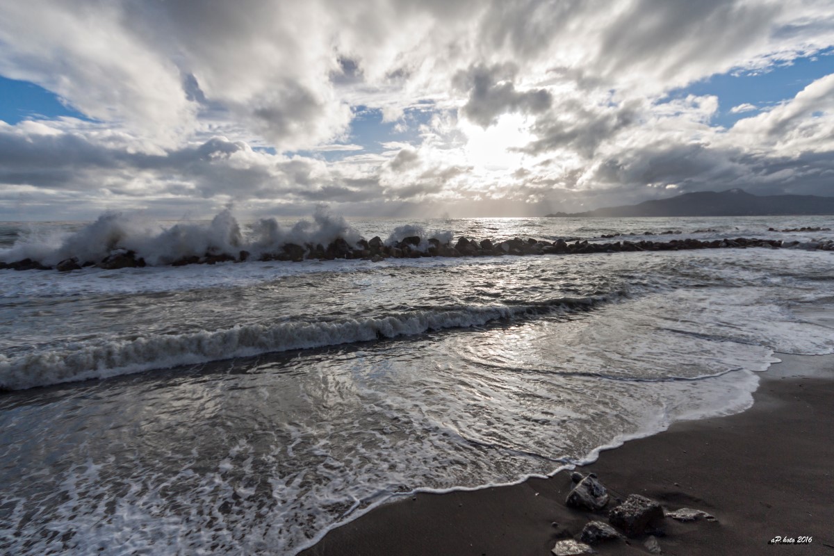 Mareggiata a Chiavari