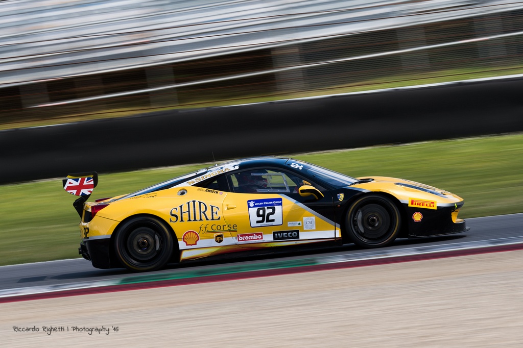 Ferrari Challenge Mugello 2016 - #92 Sam Smeeth