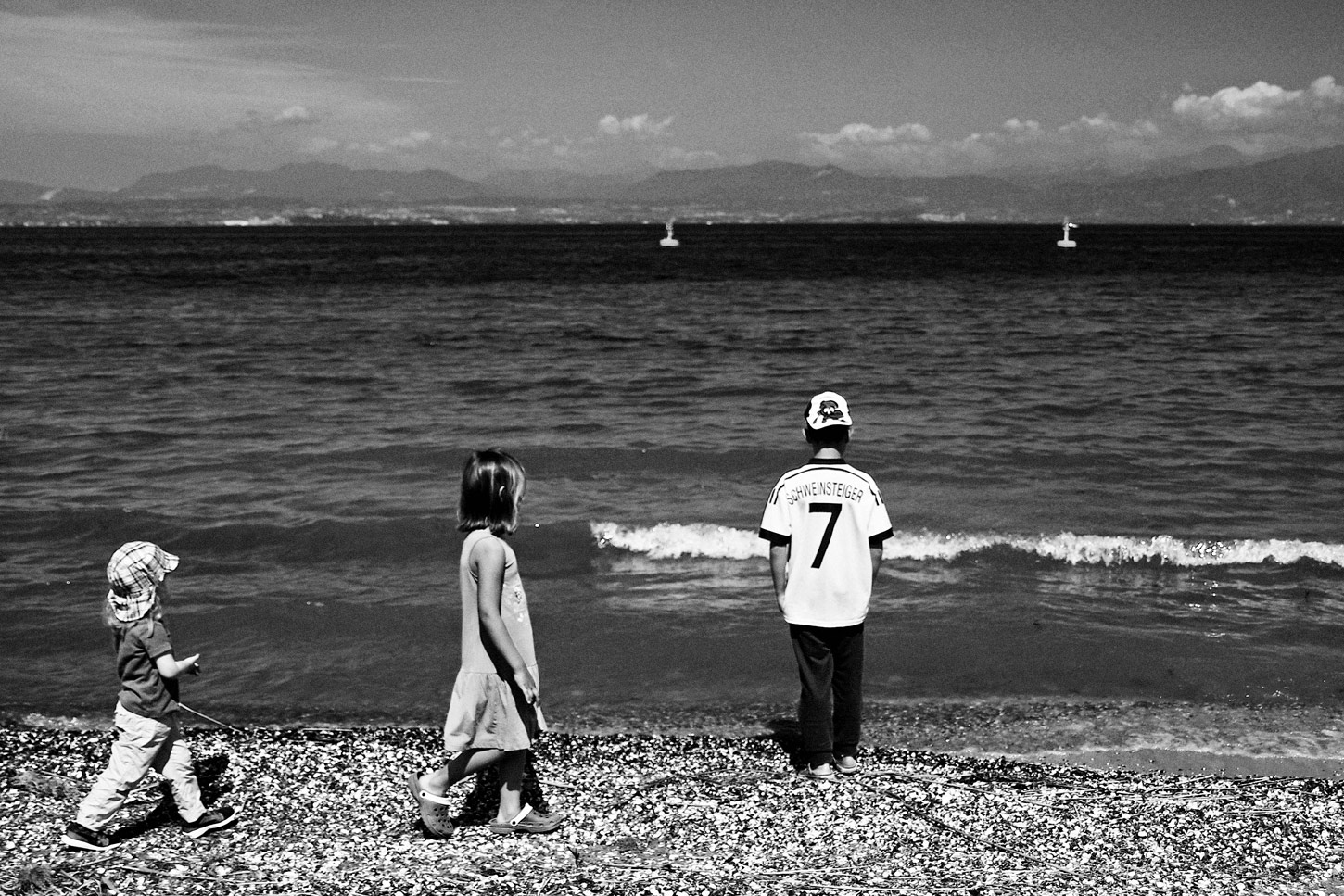 Bimbi teutonici al Garda