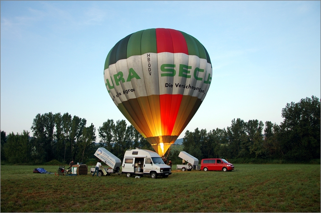 Partenza all'alba