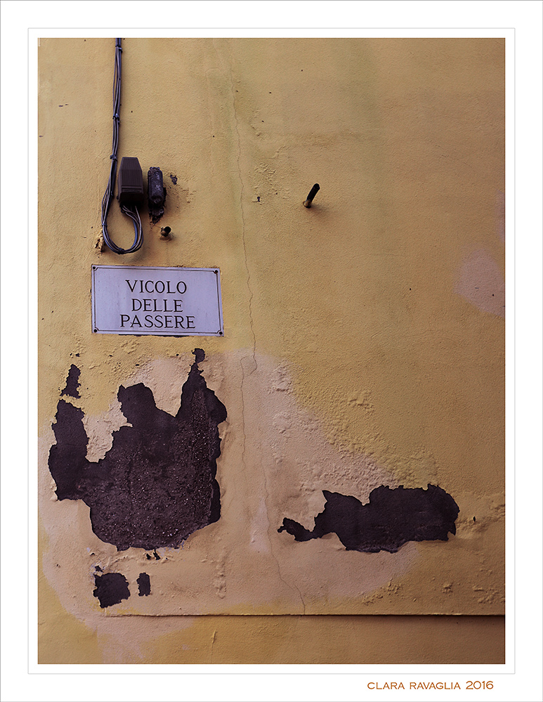 Quando l'intonaco... ammonisce.