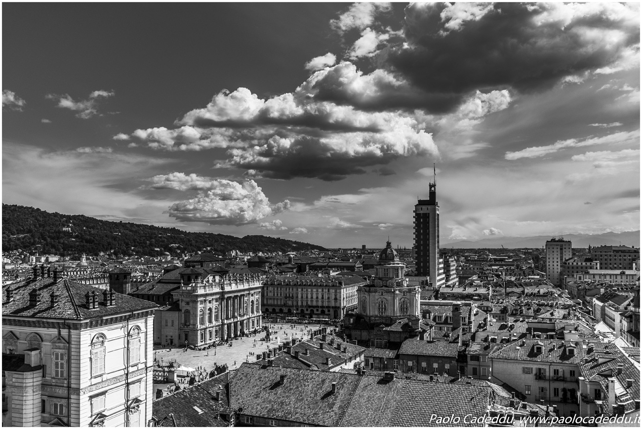 Torino, dal campanile del Duomo