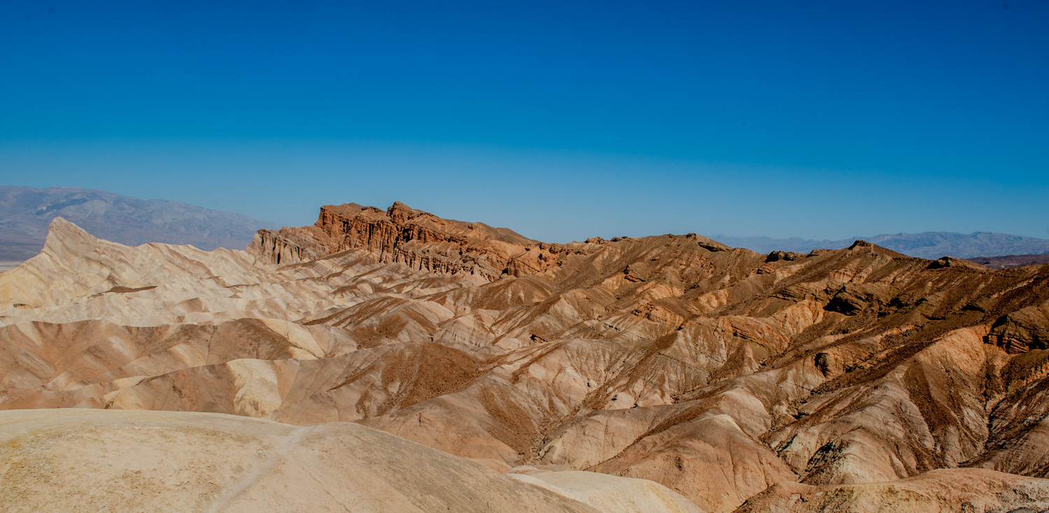 U.S.A.  ..California... Death Valley National Park... Zabriskie Point...