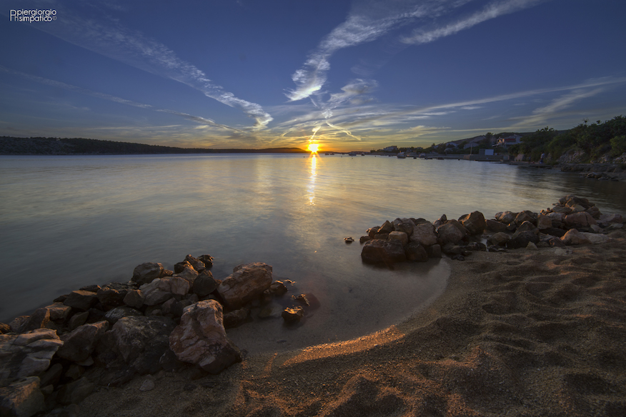 Tramonto in Croazia