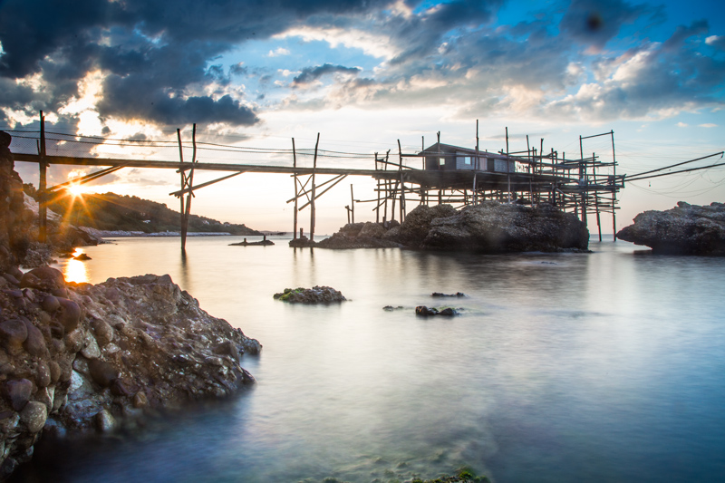 controluce con sole nel fotogramma