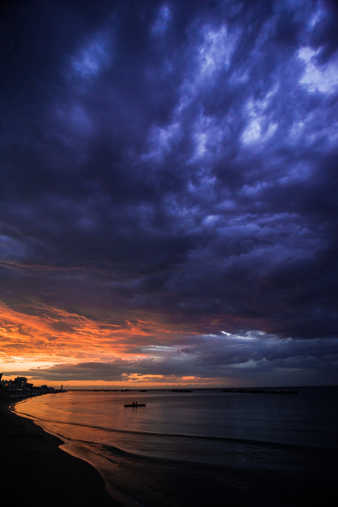 Tramonto riminese