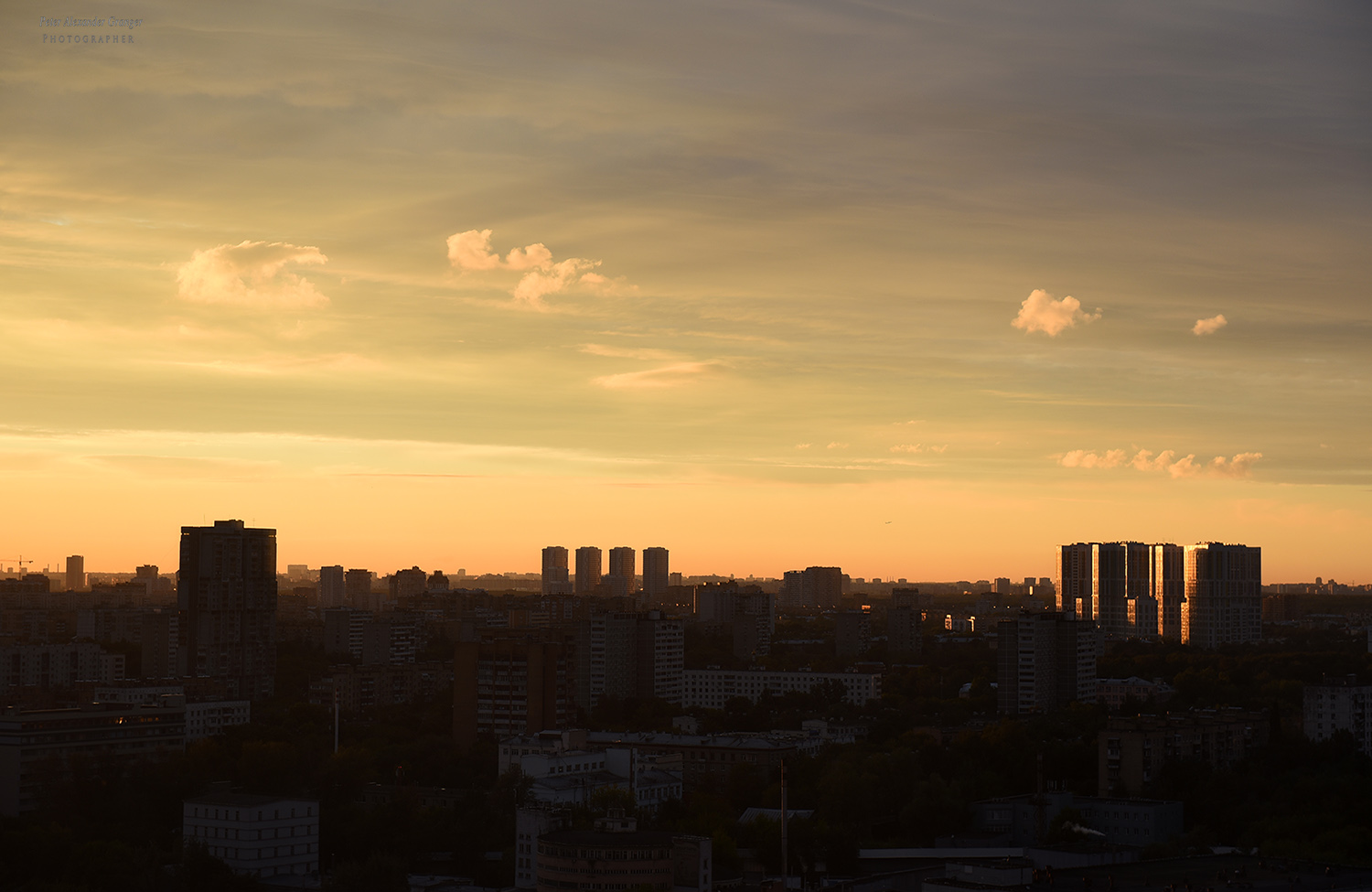Tramonto a Mosca