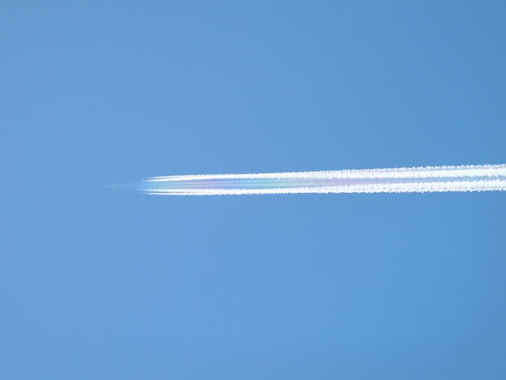Scia di aereo